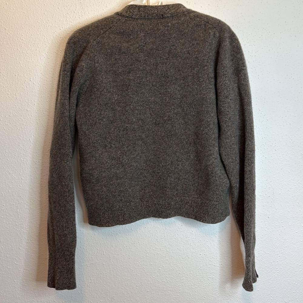 Vintage Lord & Taylor 100% Lambswool Button Up Cardigan Sweater - Picture 3 of 10